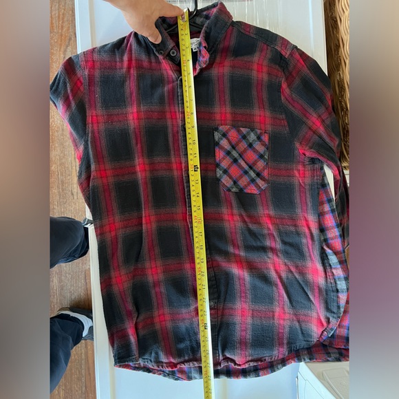 Sovereign Code unique patchwork flannel (M) - Picture 3 of 6